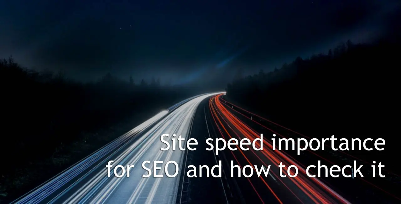 site loading speed