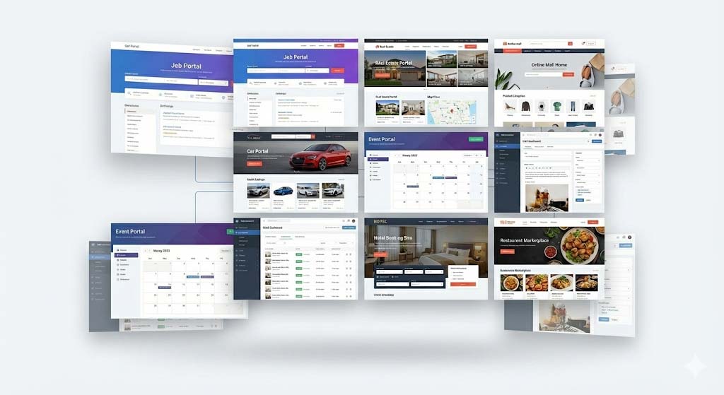 Products – Ready-Made Website Systems, Built to Be Customized
